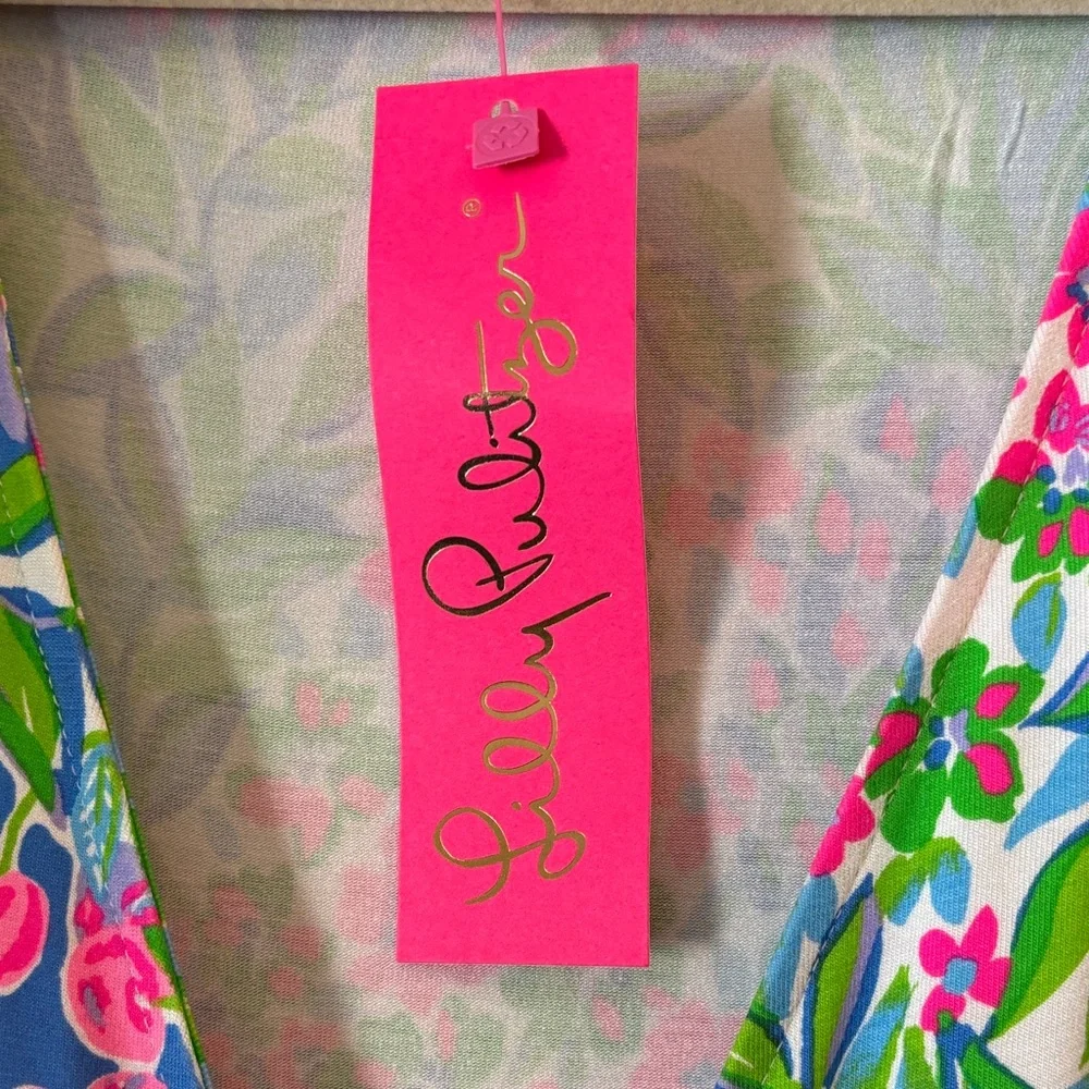 Lilly Pulitzer Colorful Floral Midi Dress - Picture 3 of 5